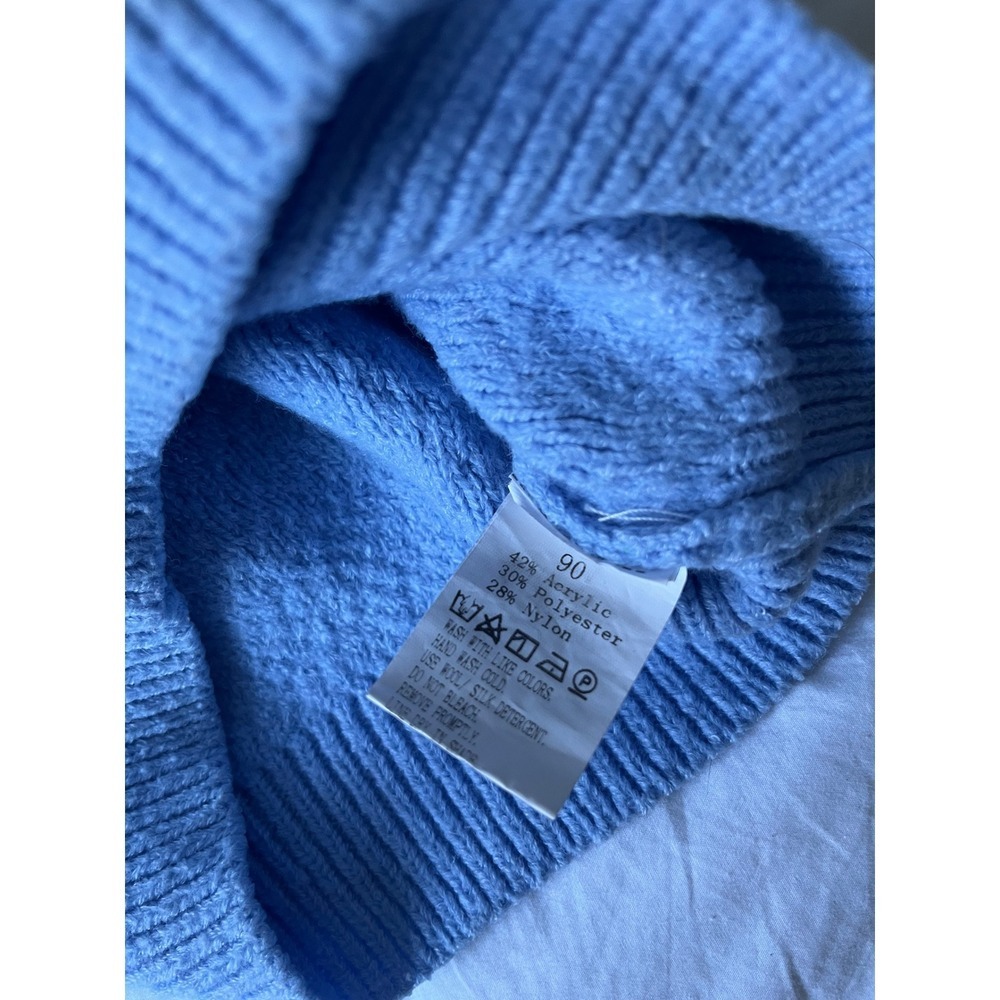 Kids Blue Honey Daisy Sweater Knit Pullover Long Sleeve Casual Top Size 2T / 90 - Picture 4 of 5